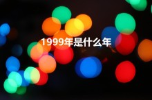 1999年是什么年（1999年是属什么的）